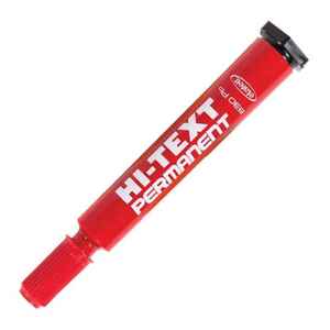 HI - TEXT - HI-TEXT 830 PB KIRMIZI YUVARLAK UÇ KOLİ KALEMİ