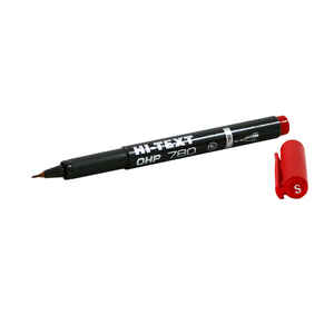 HI - TEXT - HI-TEXT S KIRMIZI ASETAT KALEMİ 780SK