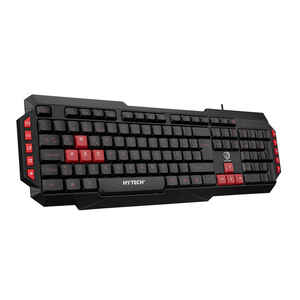 HYTECH - HYTECH HYK-46 GAMY SİYAH USB Q OYUNCU KLAVYESİ (1)
