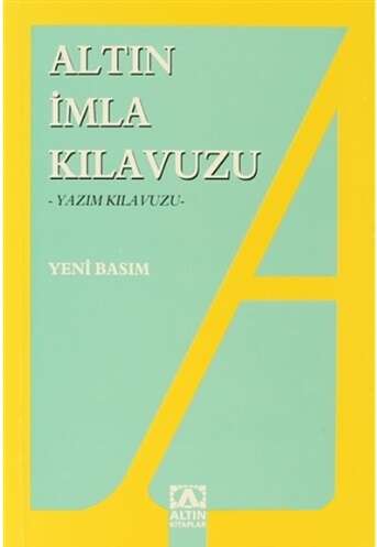 İMLA KILAVUZU ALTIN YAYINLARI