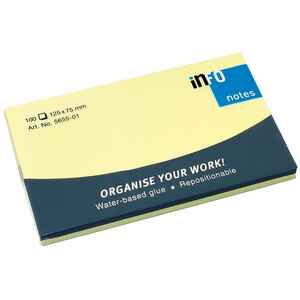 TRODAT - INFO NOTES 125x75 SARI POSTİT 100 yp 565501