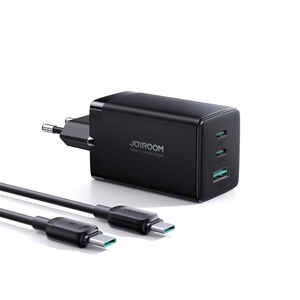 JOYROOM JR-TCG01 65W 2C1A FAST CHARGER+100W C TO C CABLE - Thumbnail