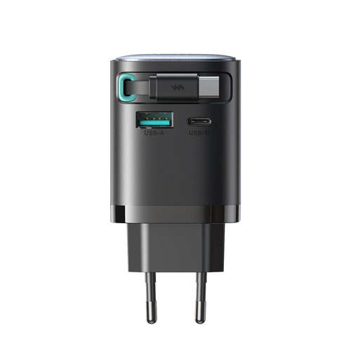 JOYROOM JR-TCL02 65W GAN CHARGER WITH REC.CABLE