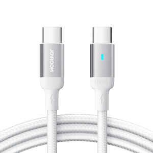 JOYROOM - JOYROOM S-A10 100W TYPE C-TYPE C CABLE 1.2M WHITE
