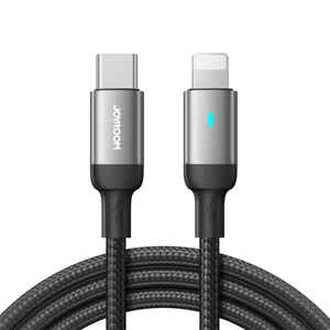 JOYROOM - JOYROOM S-A10 30W TYPE C-LIGHTNING CABLE 1.2M BLACK