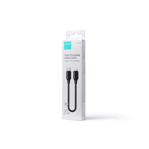 JOYROOMS-CL020A920WTYPEC-LIGHTNING0.25M-BLACK