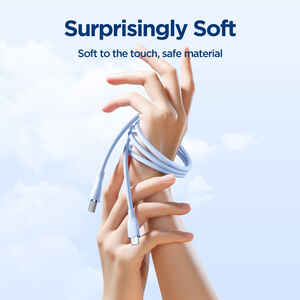 JOYROOMSA29-AC33AUSBA-TYPEC1.2M-BLUE - Thumbnail