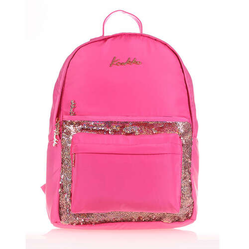 KAUKKO K1539 MAGICAL SIRT ÇANTASI PULLU PEMBE