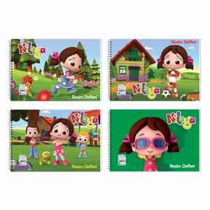KESKİN - KESKİN NİLOYA 17x25 RESİM DEFTERİ 15YP 300115-89