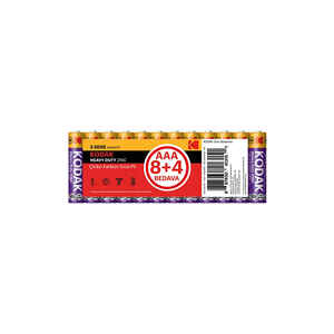 KODAK - KODAK 30413153 İNCE PİL 8+4 LÜ ÇİNKO KARBON 285555
