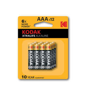 KODAK - KODAK AAA-12 Lİ EXTRALIFE ALKALİN İNCE PİL 349362