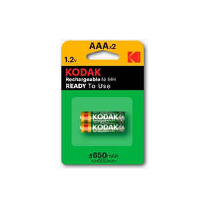 KODAK - KODAK K3AHR-650 mAh.2 Lİ ŞARJLI İNCE PİL 281423