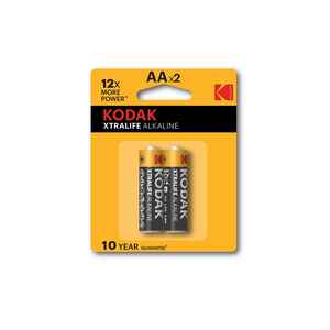 KODAK - KODAK KAA-2/6 KALEM PİL 2 Lİ XTRALIFE AYRILABİLİR KARTELA 331013-30418462