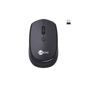 LECOO - LECOO WS202 SİYAH USB KABLOSUZ MOUSE