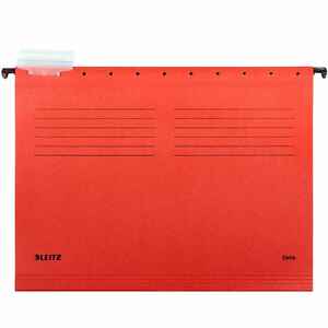 Leitz - LEITZ 6515-00-25 KIRMIZI ASKILI DOSYA TELSİZ