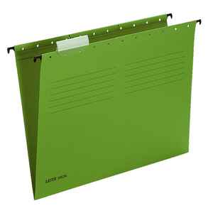 Leitz - LEITZ 6515-00-55 YEŞİL ASKILI DOSYA TELSİZ