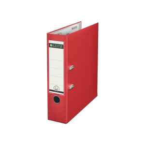 Leitz - LEITZ GENİŞ KIRMIZI KLASÖR 1010-25