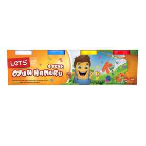 LETS - LETS OYUN HAMURU KÜÇÜK BOY 4 RENK L-8240
