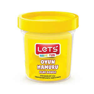 LETS - LETS OYUN HAMURU SARI 115 gr L8440-1