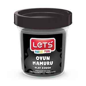 LETS - LETS OYUN HAMURU SİYAH 115 gr L8440-10