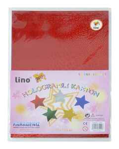 LINO - LINO 2709J HOLOGRAM KAĞIT 23x33 cm 10 LU
