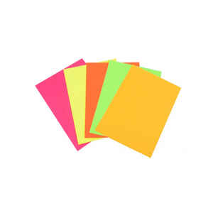 LINO - LINO FOSFORLU 50x70 FON KARTONU 10 LU KARIŞIK PP-0151JQ
