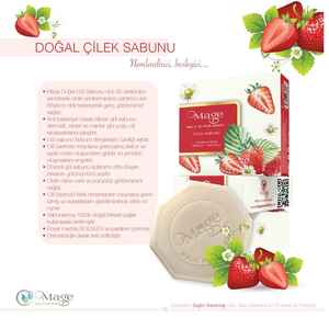 Mage - Mage Doğal Çilek Sabunu 100 GR (1)