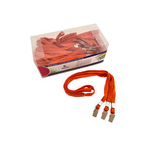 MAPİ - MAPİ KART ASKI İPİ TURUNCU 50Lİ METAL 9102658