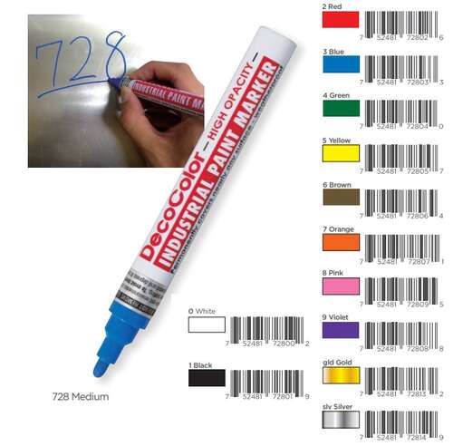 MARVY DECOCOLOR 728 MAVİ PAINT MARKER