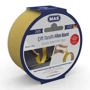 MAS - MAS 2615 45mmX25mt ÇİFT TARAFLI BANT