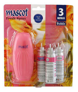 Mascot - Mascot Fresh Sprey 3 Yedekli Bubble