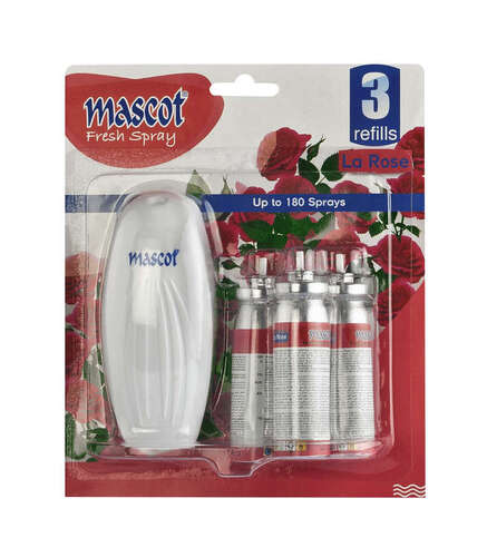 Mascot Fresh Sprey 3 Yedekli La Rose