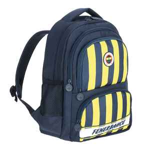 ME ÇANTA - ME 25739 FENERBAHÇE NAKIŞ DETAYLI ÇUBUKLU SIRT ÇANTASI