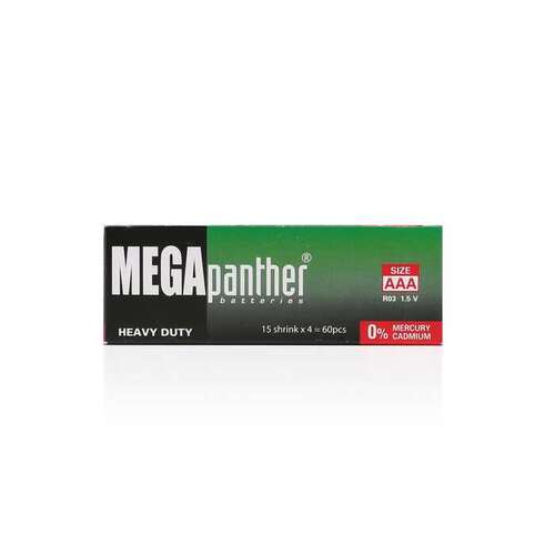 Mega Panther R03P İnce Pil 4'lü