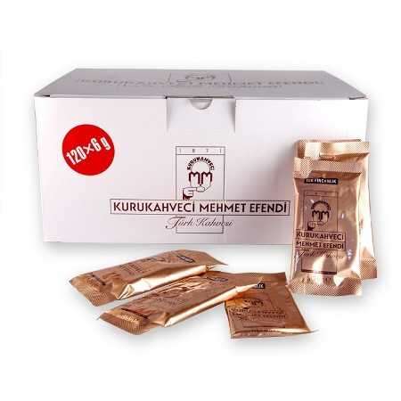 Mehmet Efendi - Mehmet Efendi 120x6 GR Tek Fincanlık Türk Kahvesi