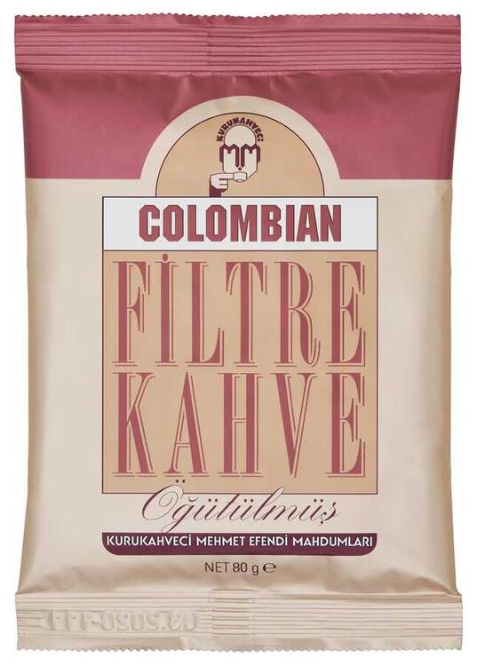 Mehmet Efendi Colombian Filtre Kahve 80 GR