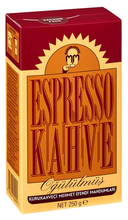 Mehmet Efendi Espresso 250 GR Öğütülmüş