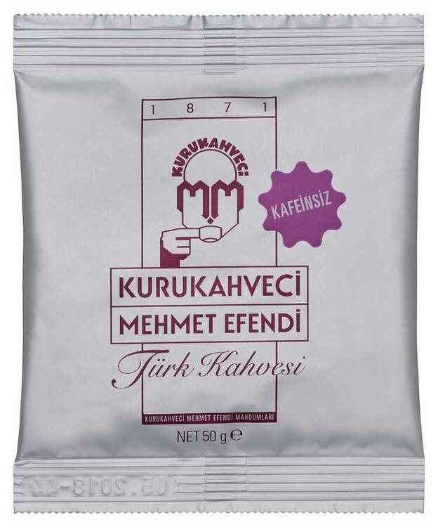 Mehmet Efendi Kafeinsiz Türk Kahvesi 50 GR