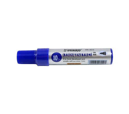MİKRO 6010 MAVİ 10 mm JUMBO MARKER