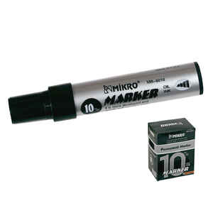 MIKRO - Mikro 6010 Siyah 10 Mm Jumbo Marker