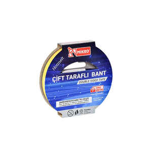 MIKRO - MİKRO BNT-100 12xX25 ÇİFT TARAFLI BANT