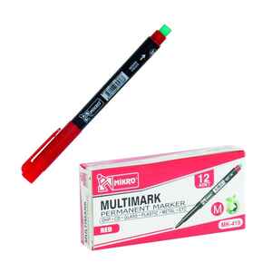 ONAS/MİKRO - MİKRO MK-419 M KIRMIZI PERMANENT KALEM