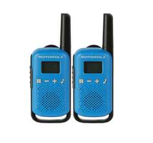 MOTOROLA - MOTOROLA T42 TELSİZ İKİLİ SET MAVİ