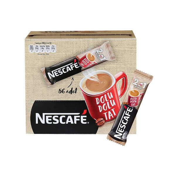 Nescafe - Nescafe 2si1 Arada 56 lı Paket