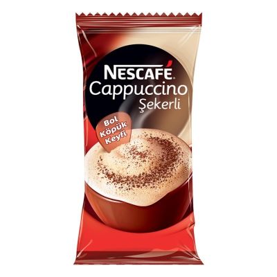 Nescafe Cappucino Şekerli 15 GR 18 li Paket