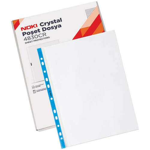 NOKİ CRYSTAL POŞET DOSYA 100 LÜ 4830CR