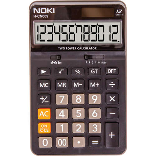 NOKİ HESAP MAKİNASI 12 HANE MASA ÜSTÜ H-CN009