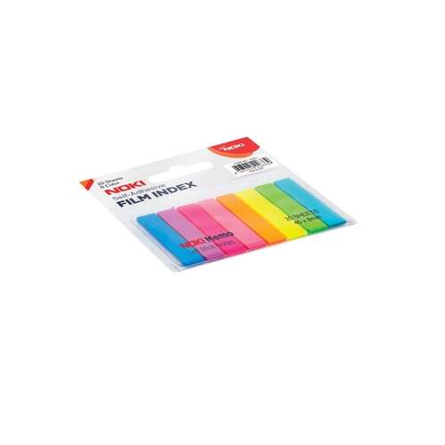 NOKİ MEMO FİLM İNDEX 5 RENK AYRAÇ 45x12 mm 12050