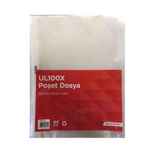 NOKİ EKO - NOREX A4 EKO POŞET DOSYA 100 LÜ UL100X