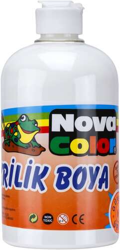 NOVA COLOR AKRİLİK BOYA 500 ml BEYAZ NC-385